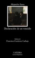 DECLARACION DE UN VENCIDO de SAWA, ALEJANDRO 