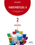 Portada de Matemáticas II. 2º Bachillerato