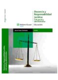 DOCENCIA Y RESPONSABILIDAD JURIDICA: CIVIL, PENAL Y ADMINISTRATIV A di CANO GRAERAS, JESUS 