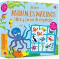 ANIMALES MARINOS. LIBRO Y JUEGOS DE EMPAREJAR de NOLAN, KATE 