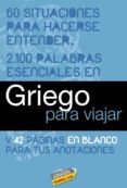 GRIEGO PARA VIAJAR de ALMARAZ LUCAS, ELENA 