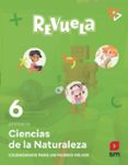 Portada de Ciencias de la Naturaleza 6º Educacion Primaria Proyecto Revuela Madri