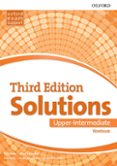 Portada de Solutions Upper-Intermediate Workbook 3º Edicion Pack Mec