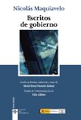 ESCRITOS DE GOBIERNO de MAQUIAVELO, NICOLAS 