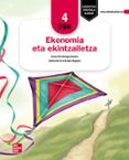 Portada de Ekonomia eta ekintzailetza 4.º ESO - Euskadi