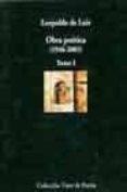 OBRA POETICA (1946-2003) (T. I) de LUIS, LEOPOLDO DE 