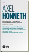 RECONOCIMIENTO Y MENOS PRECIO de HONNETH, AXEL 