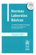 NORMAS LABORALES BASICAS - 17ED. di GOERLICH PESET, JOSE MARIA BLASCO PELLICER, ANGEL 