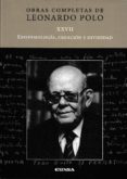 EPISTEMOLOGA, CREACIN Y DIVINIDAD de POLO, LEONARDO 