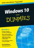 WINDOWS 10 PARA DUMMIES de RATHBONE, ANDY 