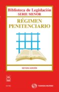 REGIMEN PENITENCIARIO (9 ED.) de ALONSO GARCIA, RICARDO 