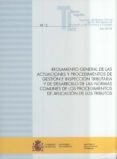 REGLAMENTO GENERAL DE LAS ACTUACIONES Y PROCEDIMIENTOS DE GESTIN E INSPECCIN TRIBUTARIA Y DE DESARROLLO DE LAS NORMAS COMUNES DE LOS PROCEDIMIENTOS DE APLICACIN D ELOS TRIBUTOS di VV.AA. 
