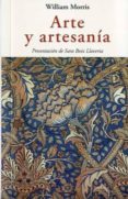 ARTE Y ARTESANIA de MORRIS, WILLIAM 