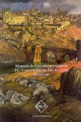 GENERACION DE FIN DE SIGLO: PROSISTAS (T. IX) de PEDRAZA JIMENEZ, FELIPE B.  RODRIGUEZ CACERES, MILAGROS 
