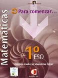 MATEMATICAS. 1 ESO di VV.AA. 