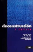 DECONSTRUCCION Y CRITICA di VV.AA. 