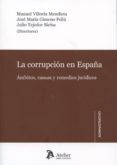 LA CORRUPCIN EN ESPAA de VILLORIA MENDIETA, MANUEL 