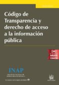 CDIGO DE TRANSPARENCIA Y DERECHO DE ACCESO A LA INFORMACIN  PUB LICA di VV.AA. 