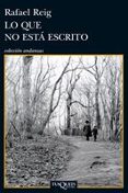 LO QUE NO ESTA ESCRITO de REIG, RAFAEL 