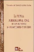 TUTELA JURISDICCIONAL CIVIL DE LOS INTERESES DE CONSUMIDORES Y US UARIOS di LUCCHI LOPEZ-TAPIA, YOLANDA DE 