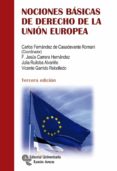 NOCIONES BSICAS DE DERECHO DE LA UNIN EUROPEA di VV.AA. 