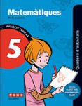 Portada de Tram 2.0. Quadern d'activitats Matemàtiques 5