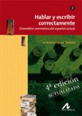 HABLAR Y ESCRIBIR CORRECTAMENTE TOMO II: GRAMATICA de GOMEZ TORREGO, LEONARDO 