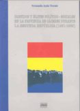 PARTIDOS Y ELITE POLITICO-SOCIALES EN LA PROVINCIA DE CACERES DUR ANTE LA SEGUNDA REPUBLICA (1931-1936) de AYALA VICENTE, FERNANDO 