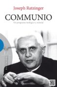 COMMUNIO de RATZINGER, JOSEPH 