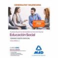 CUERPO SUPERIOR DE GESTION EN ACCION SOCIAL DE LA ADMINISTRACIN DE LA GENERALITAT VALENCIANA, ESCALA EDUCACIN SOCIAL. PARTE     ESPECIAL TEMARIO VOLUMEN 2 de CLAVIJO GAMERO, ROCIO 