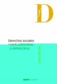DERECHOS SOCIALES, CONSTITUCIONALES Y DEMOCRACIA di MORALES, LETICIA 
