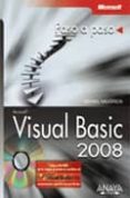 VISUAL BASIC 2008 (PASO A PASO) de HALVORSON, MICHAEL 