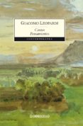 CANTOS. PENSAMIENTOS de LEOPARDI, GIACOMO 