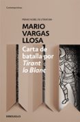CARTA DE BATALLA POR TIRANT LO BLANC de VARGAS LLOSA, MARIO 