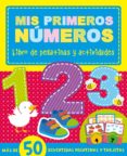 MIS PRIMEROS NUMEROS: LIBRO DE PEGATINAS Y ACTIVIDADES di VV.AA. 