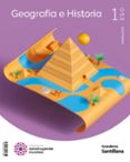 Portada de GEOGRAFÍA E HISTORIA 1ESO COSTRUYENDO MUNDOS SANTILLANA GRAZALEMA