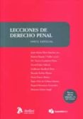 LECCIONES DE DERECHO PENAL: PARTE ESPECIAL (3 ED) de SILVA SANCHEZ, JESUS MARIA 