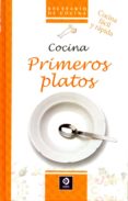 COCINA PRIMEROS PLATOS di VV.AA. 