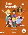 Portada de Time Travellers 4 Red Activity Book English 4º Primaria