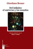 DEL INFINITO: EL UNIVERSO Y LOS MUNDOS de BRUNO, GIORDANO 