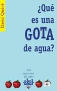 QUE ES UNA GOTA DE AGUA? di QUERE, DAVID 