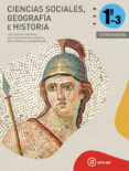 Portada de Ciencias Sociales 1º ESO - Extremadura. Libro del alumno