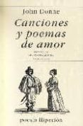 CANCIONES Y POEMAS DE AMOR (ED. BILINGE) de DONNE, JOHN 