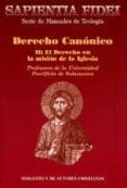 DERECHO CANONICO (TOMO II) di VV.AA. 