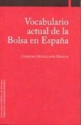 VOCABULARIO ACTUAL DE LA BOLSA EN ESPAA di MATELLANES MARCOS, CAROLINA 
