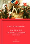 LA ERA DE LA REVOLUCION 1789-1848 de HOBSBAWM, ERIC J. 