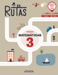Portada de Matemáticas 3º Educacion Primaria Rutas