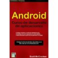 ANDROID: CURSO DE DESARROLLO DE APLICACIONES di MCCRACKEN, SCOTT 