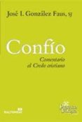 CONFIO de GONZALEZ FAUS, JOSE IGNACIO 