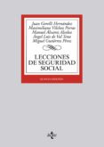 LECCIONES DE SEGURIDAD SOCIAL (5 ED.) di GORELLI HERNANDEZ, JUAN 